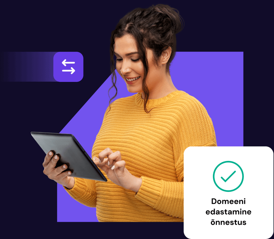 Kas sul on domeeninimi juba olemas? Koli see juba täna Hostingeri alla