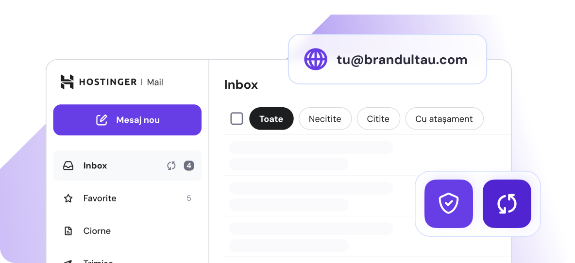 Inspiră încredere cu un email profesional pentru afacerea ta