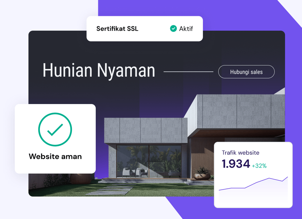 Data website aman terlindungi