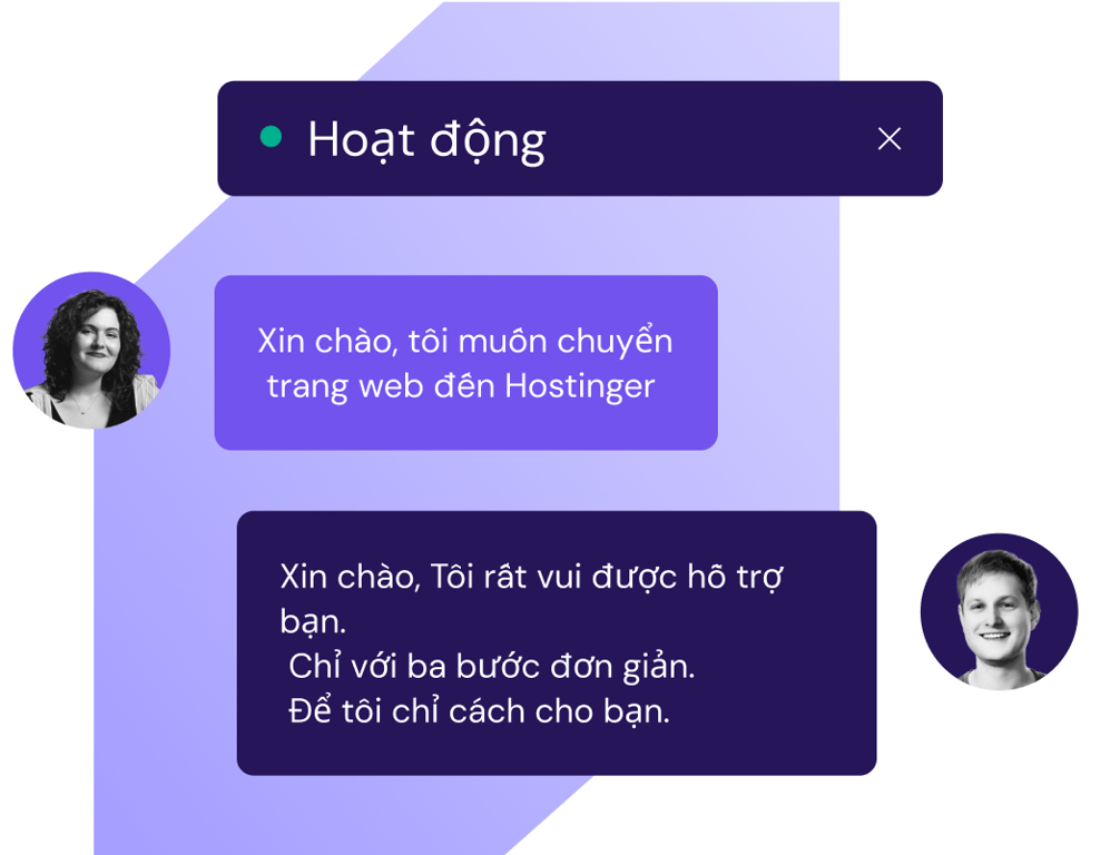 Hỗ trợ khách hàng 24/7 cho thành công trực tuyên của bạn.