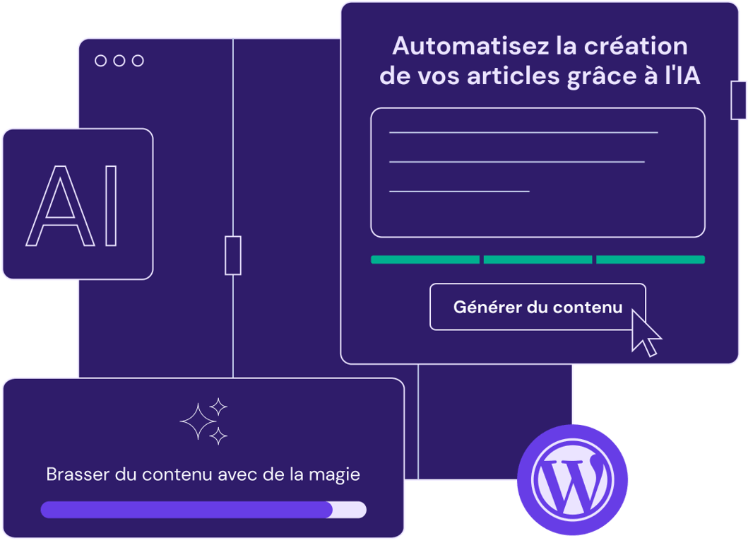 Lancez-vous sans effort avec les outils IA de WordPress