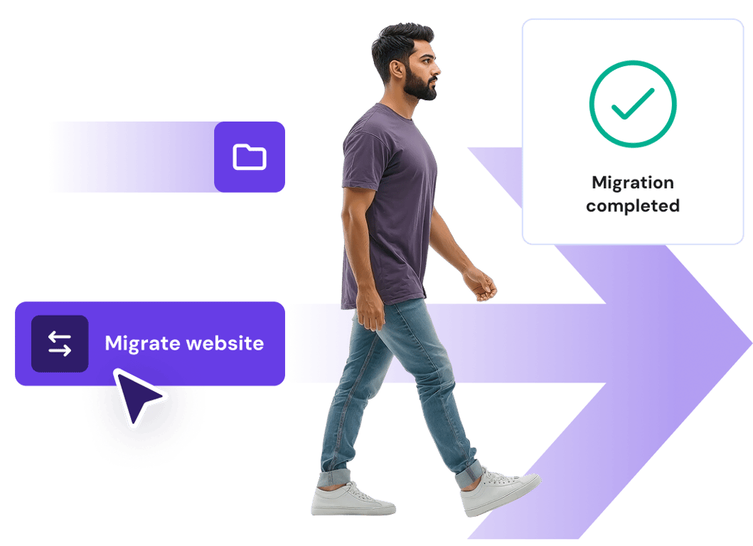 Free and easy website migration