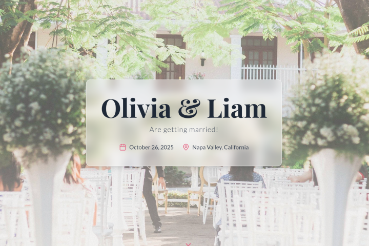 Wedding website
