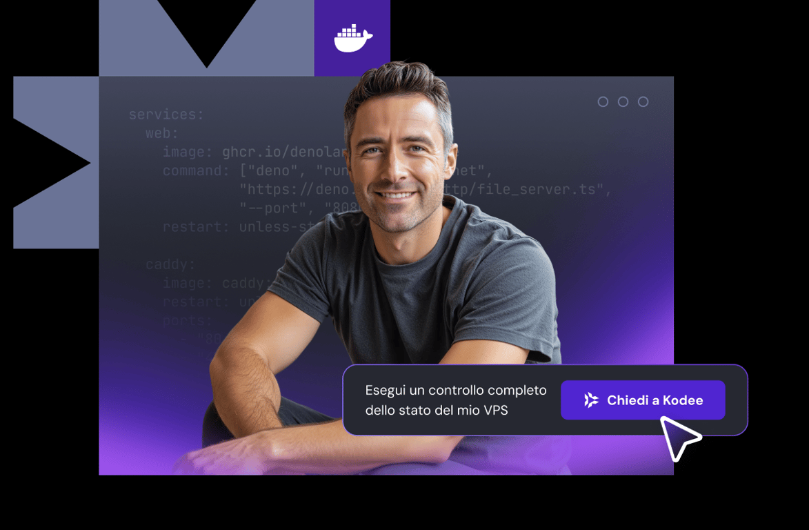 Distribuisci facilmente progetti Docker con click, senza codice