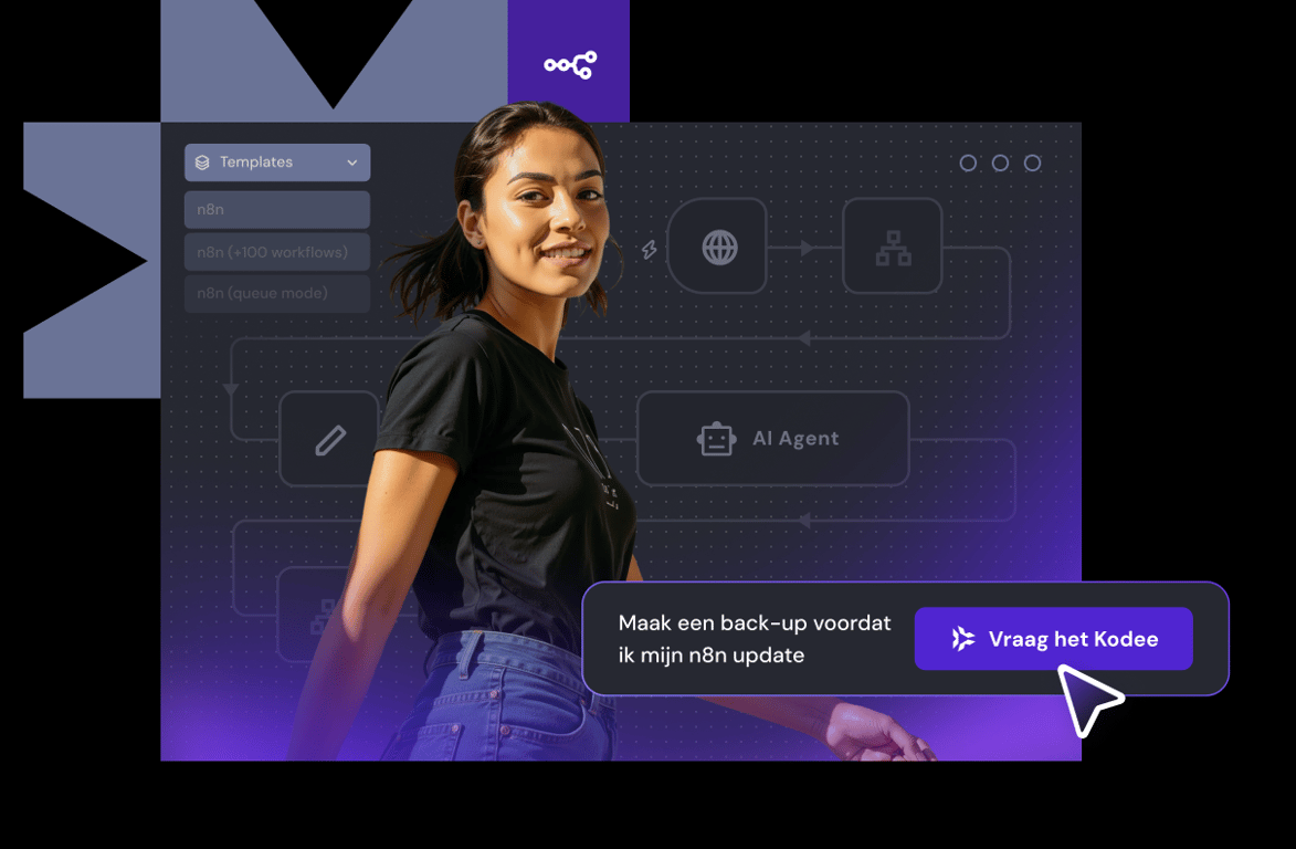 Implementeer n8n met één klik
