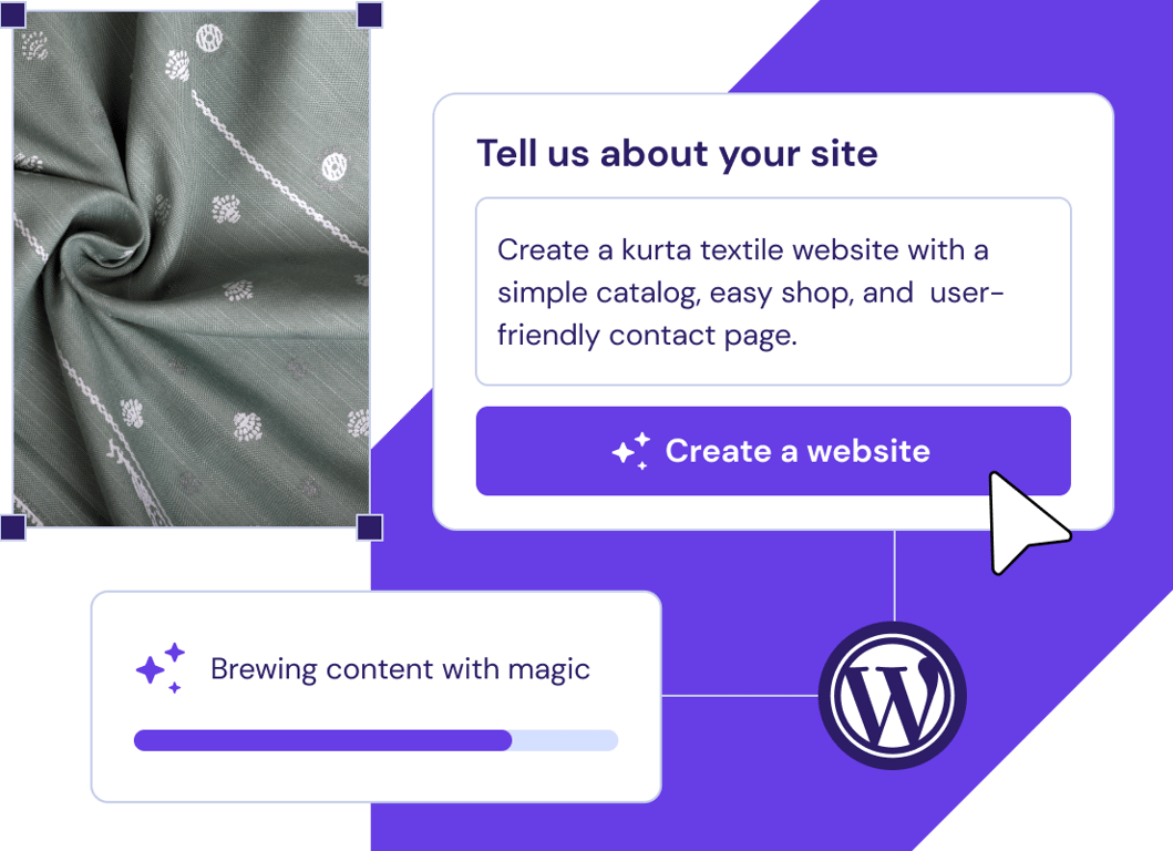 Launch effortlessly with WordPress AI tools