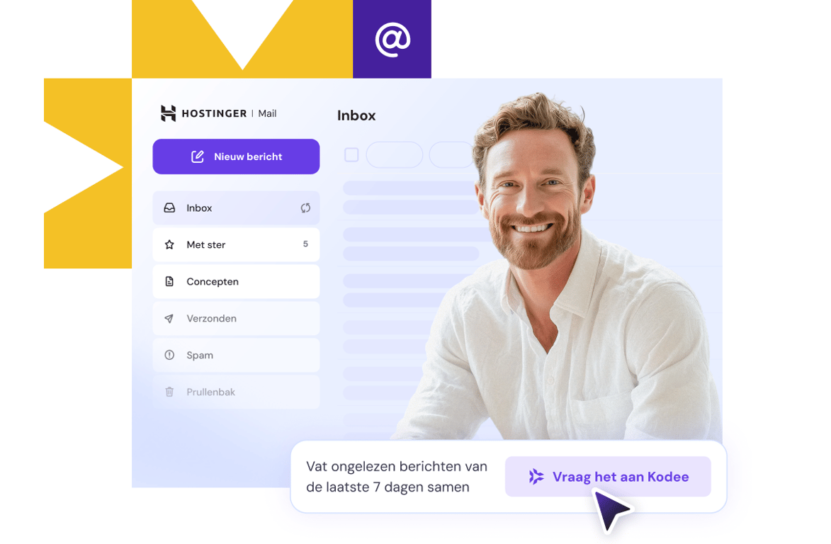 Bouw vertrouwen op met een zakelijk e-mailadres met je eigen merk