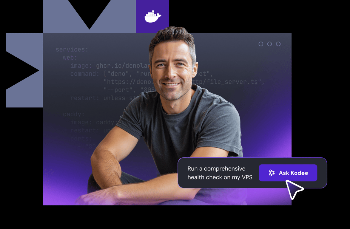 Easily deploy Docker projects with clicks, not code
