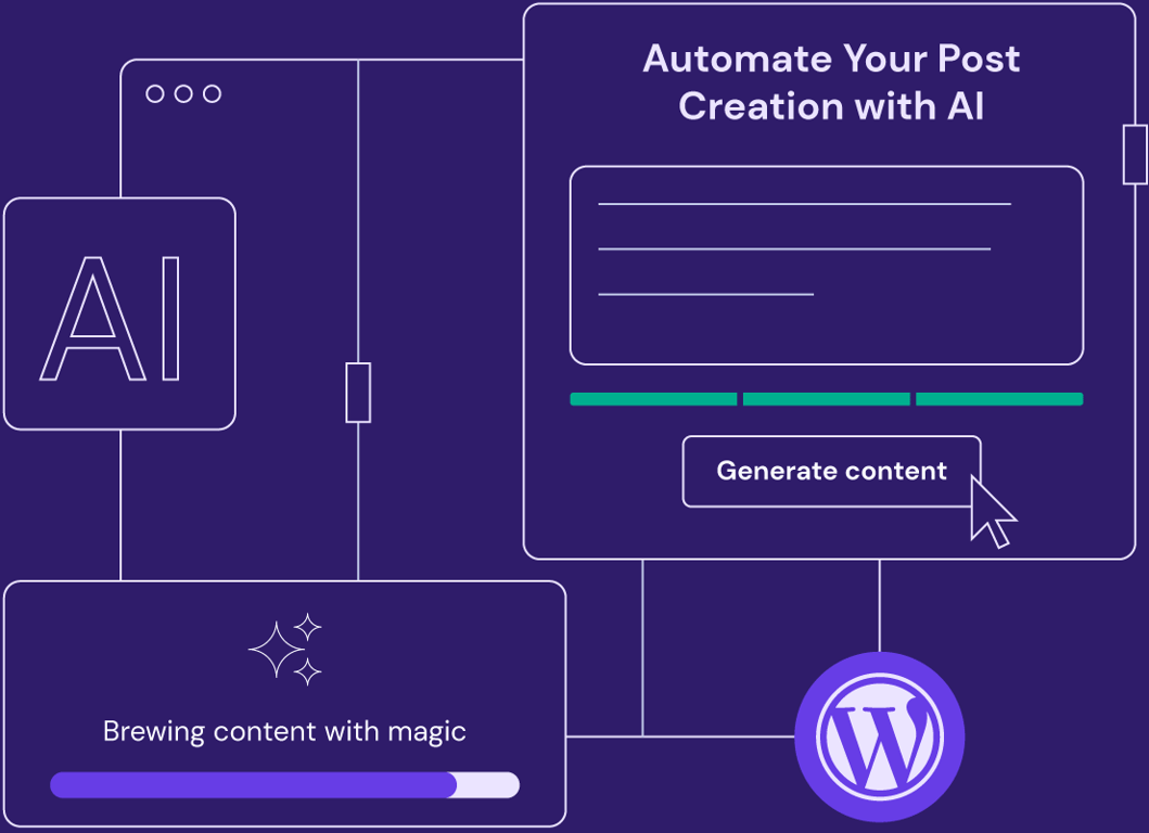 Launch effortlessly with WordPress AI tools