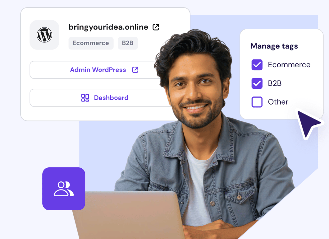 Multiple projects. One easy dashboard
