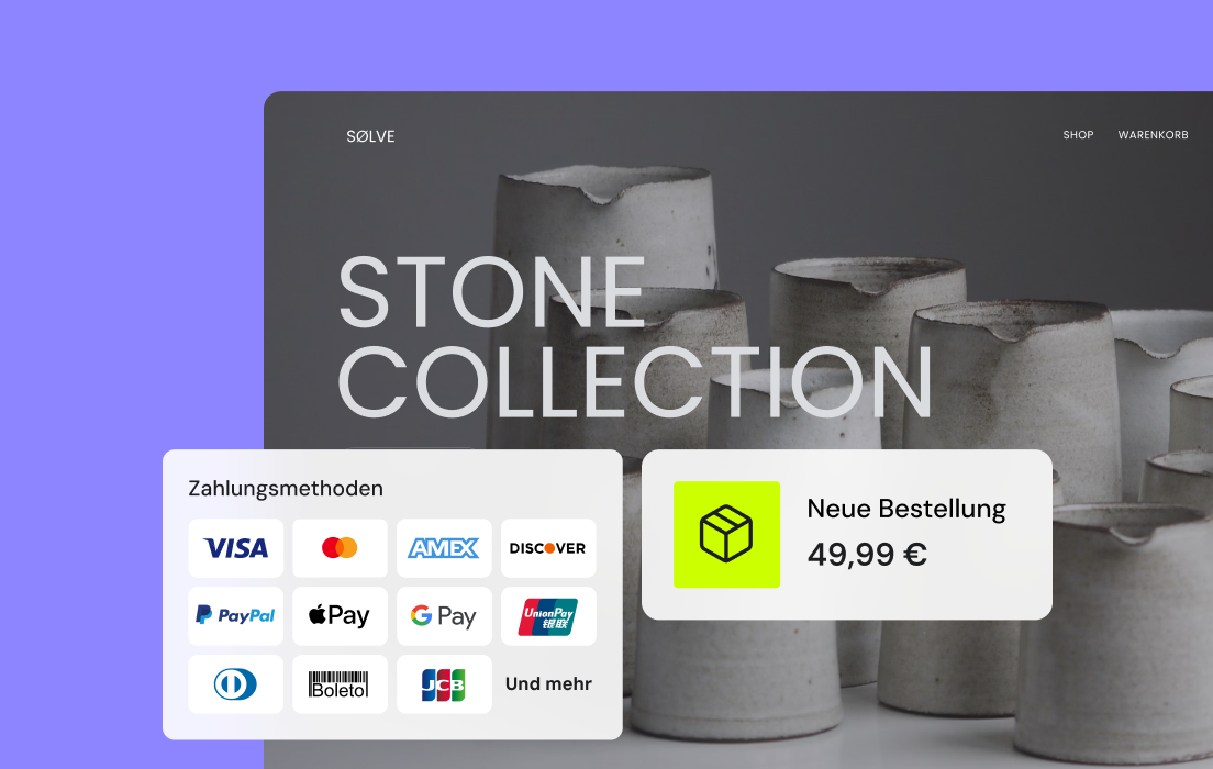 Verwalten Sie unkompliziert Ihren Shop