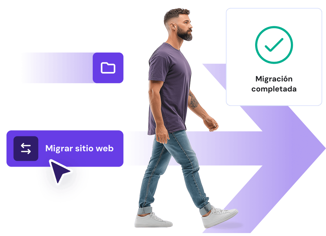 Migración web gratis y fácil