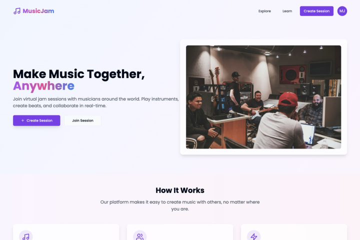Music jam platform