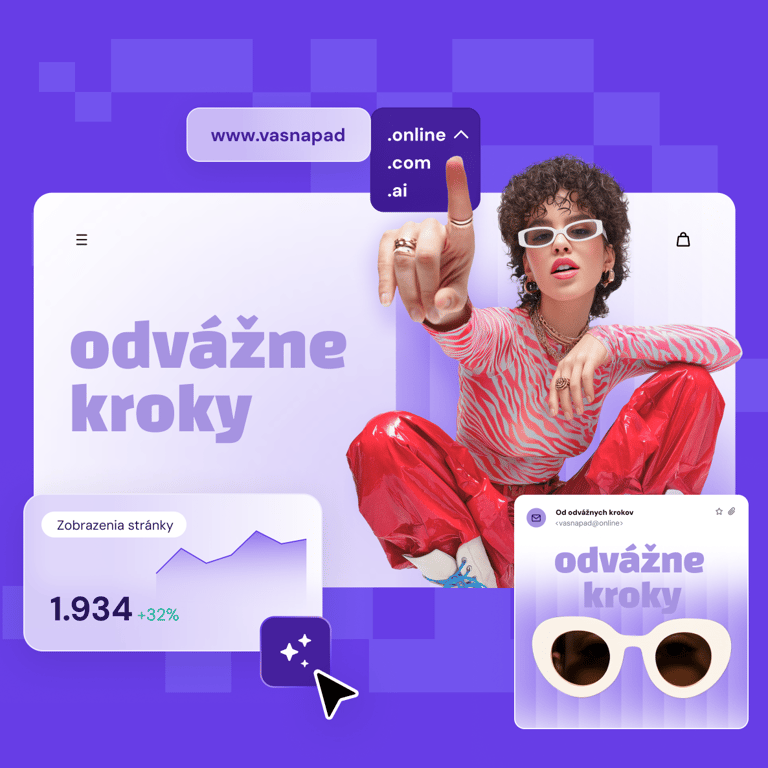 Váš online úspech začína tu