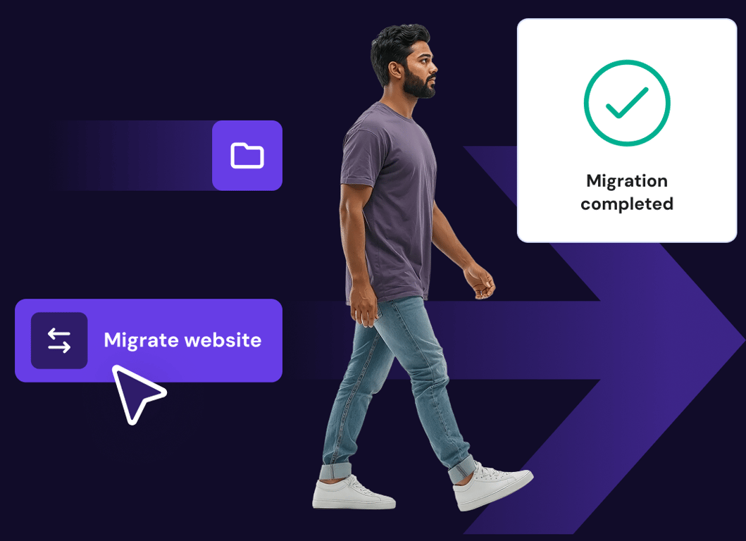 Free and easy website migration