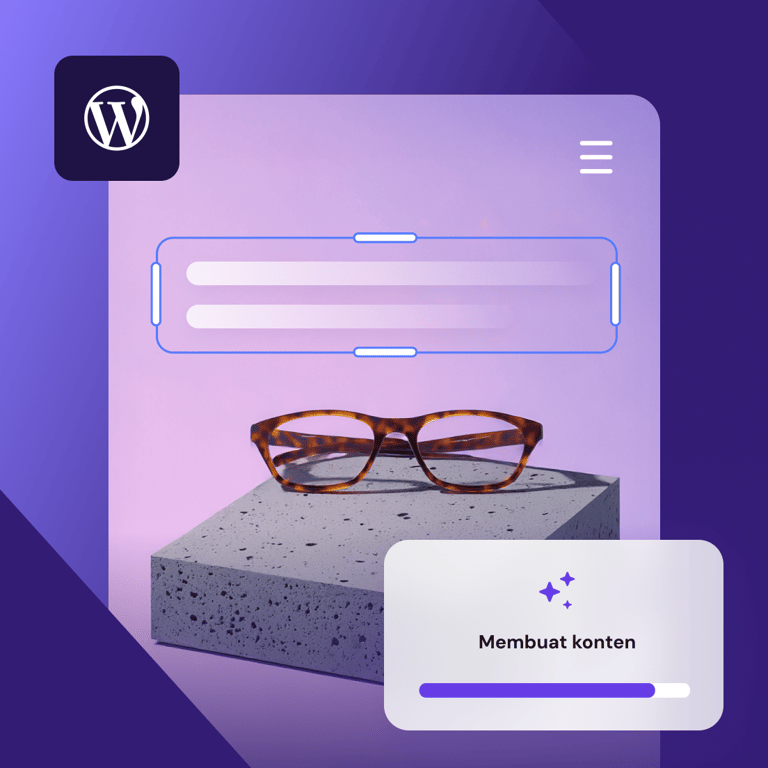AI, cara baru buat website
