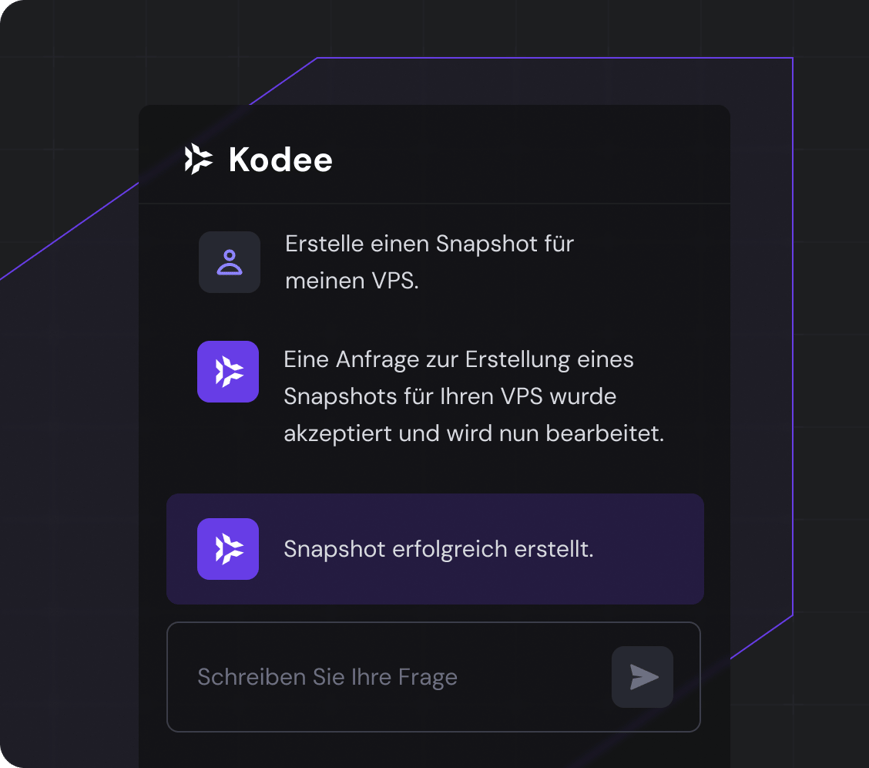 Ihren VPS mit KI verwalten