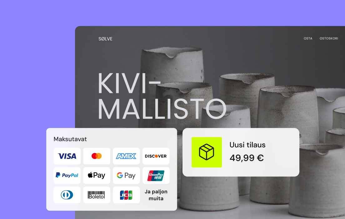 Hallitse kauppaasi helposti