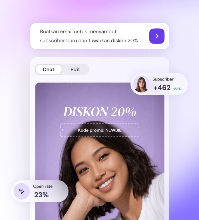 Buat email dengan AI