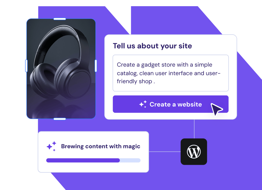 Building a website is easier with AI