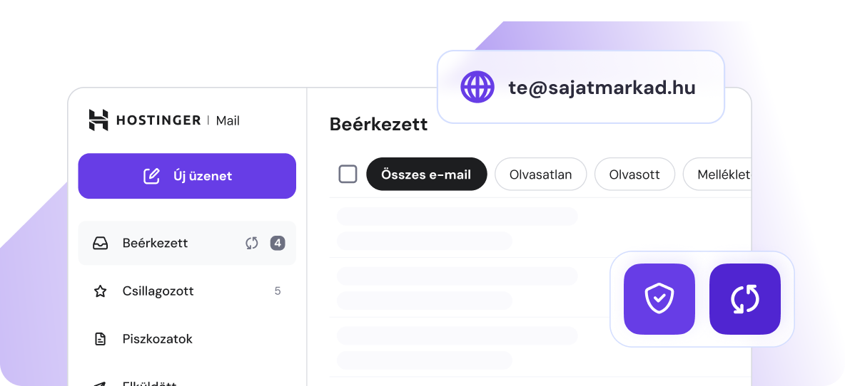 Keltsen bizalmat professzionális üzleti e-mail-címmel