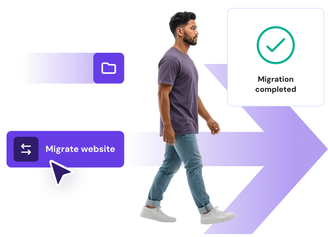 Free and easy website migration