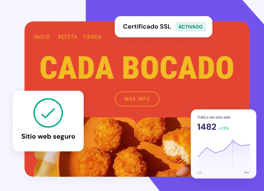 La información de tu sitio web asegurada