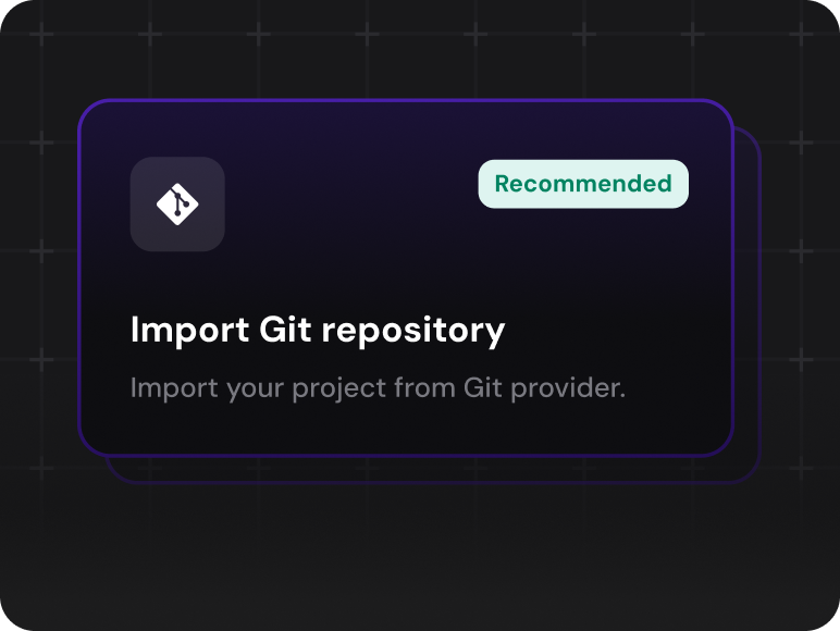 1. Connect your project