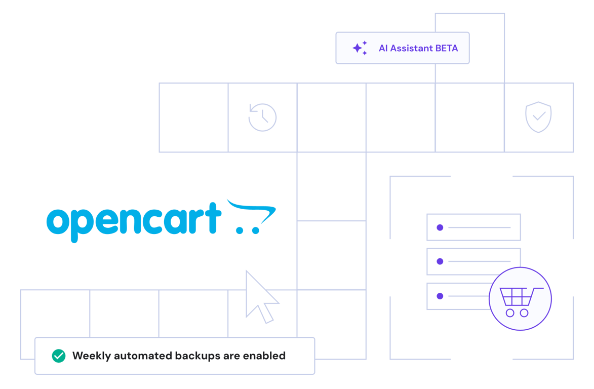 opencart hero section