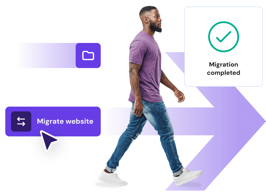 Website migration request to change the hosting provider