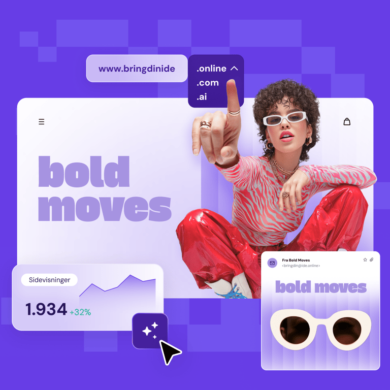 Din online succes starter her