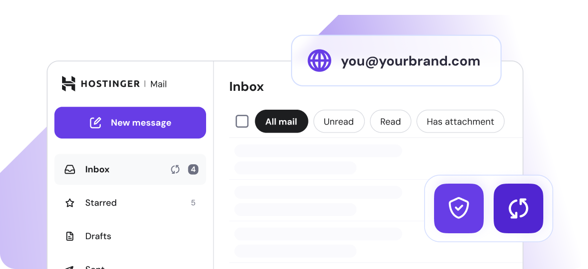 Opbyg tillid med en professionel forretningsmail