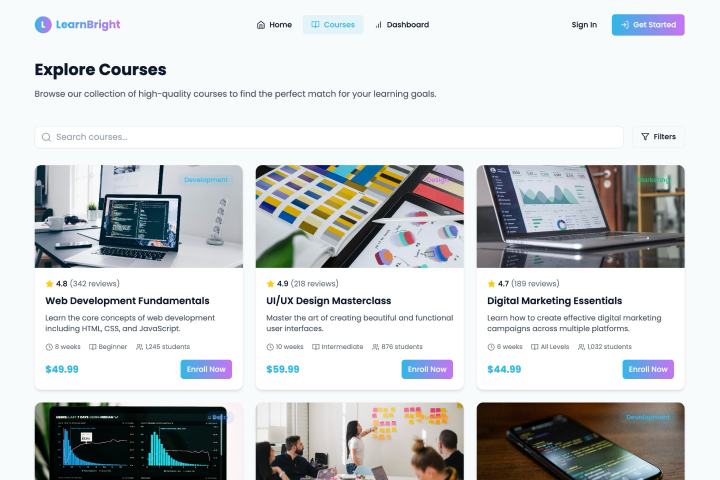 Online course platform