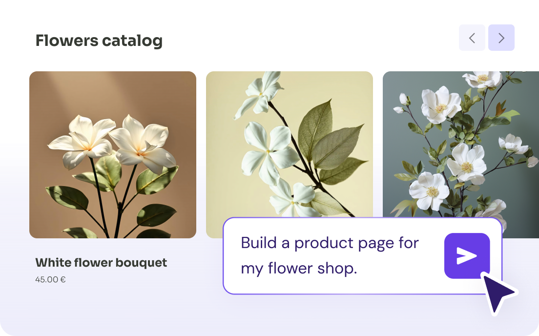 Instant product pages
