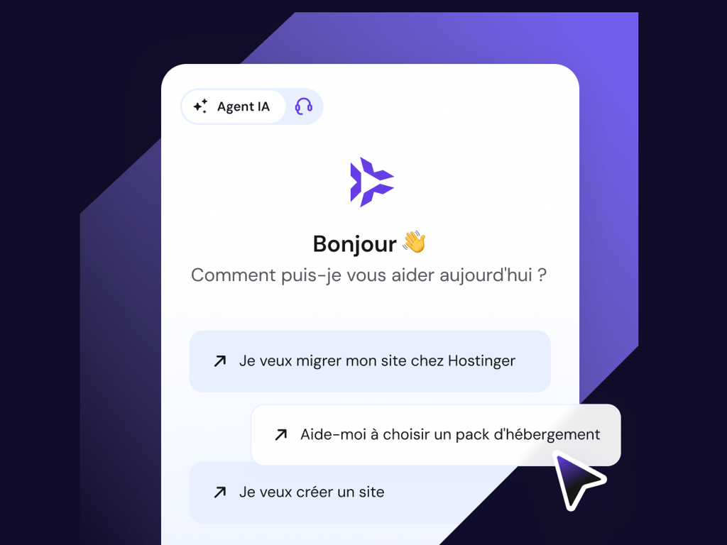 Support francophone disponible 24 h/24, 7 j/7