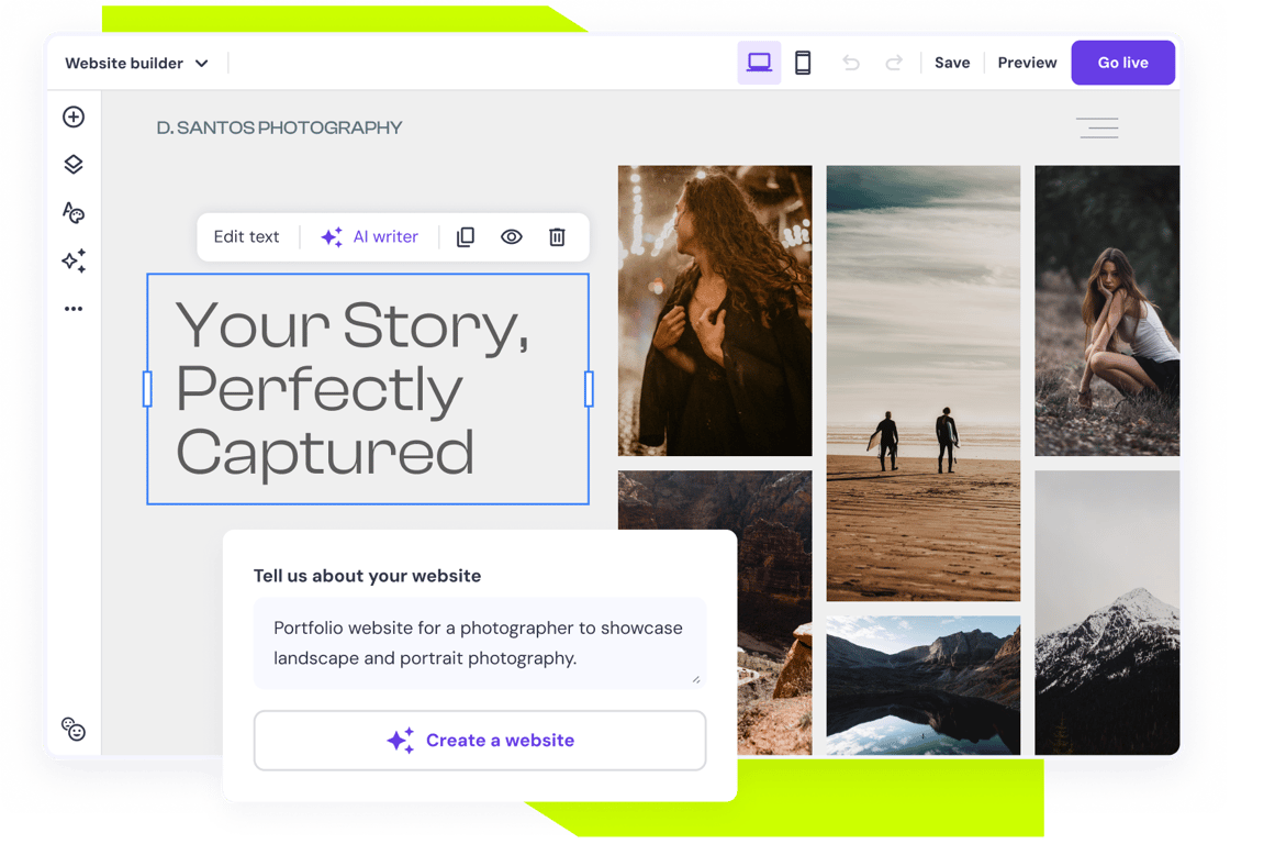 Criar sites de fotografias ficou simples