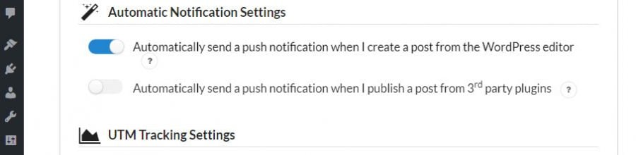 Configurando tu configuraci&oacute;n de notificaci&oacute;n autom&aacute;tica.