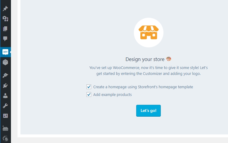 La nueva pestaña de WooCommerce.