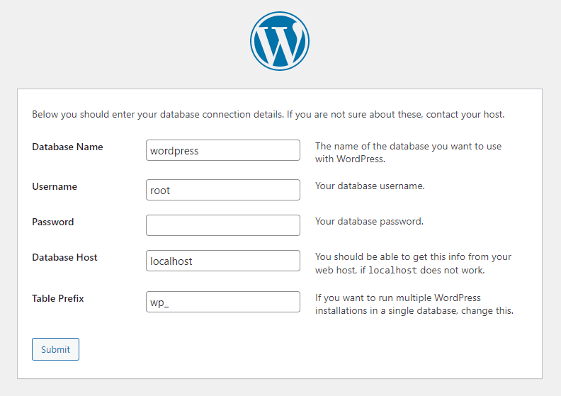 Instalar WordPress