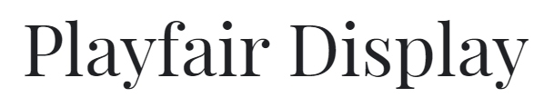 Fuente HTML Serif