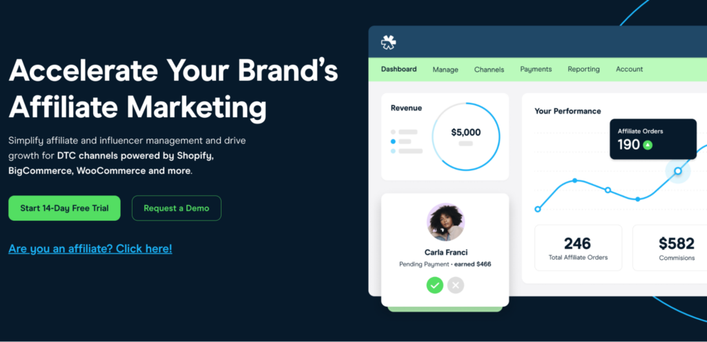 Affiliate-Link-Tracking-Tool: Refersion
