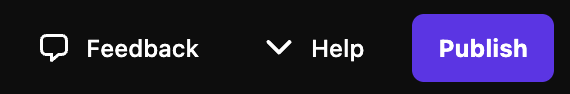 Die Schaltfläche „Veröffentlichen“ in Hostinger Horizons
