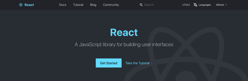 React-Startseite – Eine JavaScript-Bibliothek zum Erstellen von Benutzeroberflächen