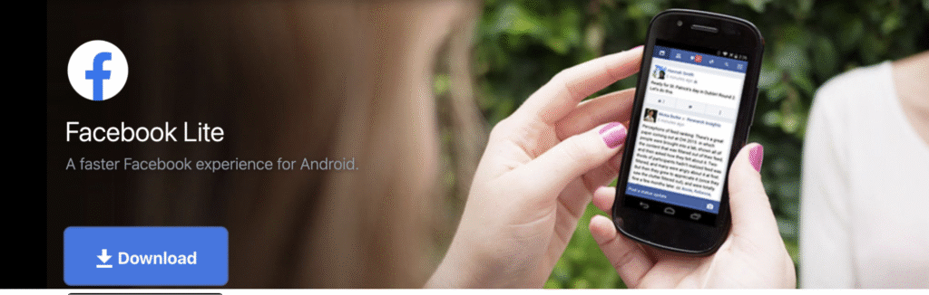 Facebook Lite-Banner