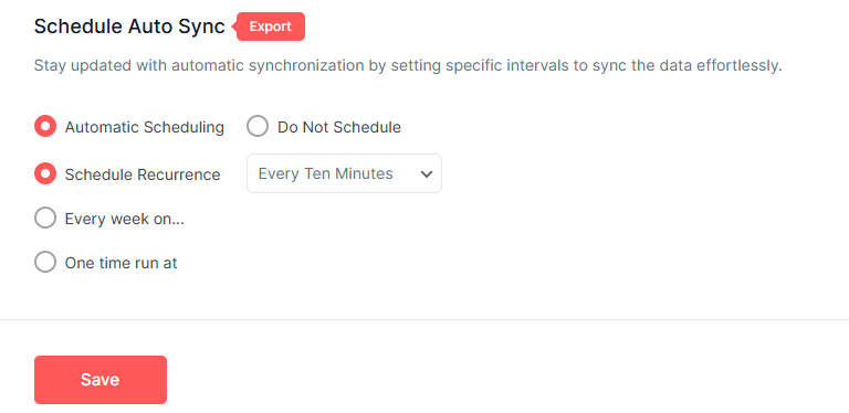 Das Fenster „User Settings“ von WPSyncSheets