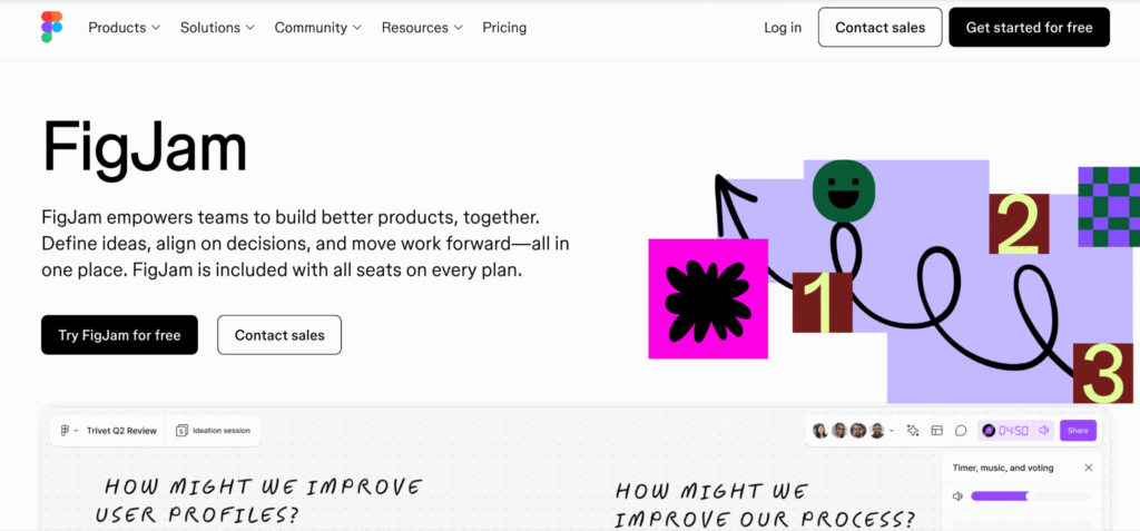 FigJam-Landingpage