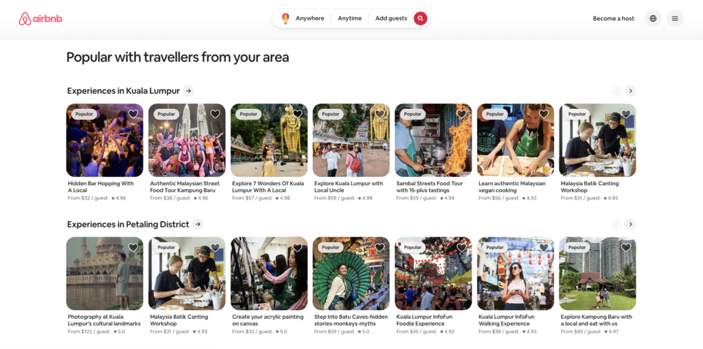 Wie Sie unterwegs Geld verdienen – Airbnb Experiences
