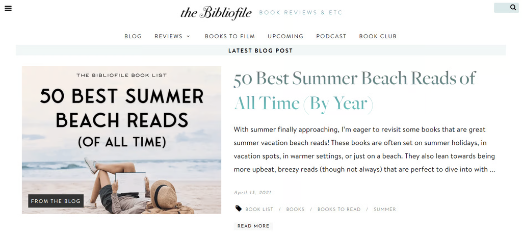 der Buchblog Bibliofile