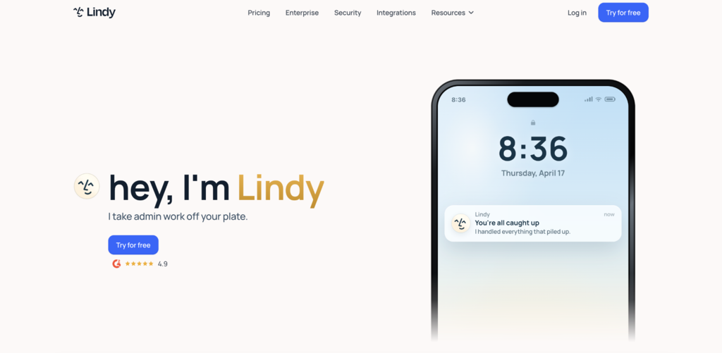 Lindy-Startseite