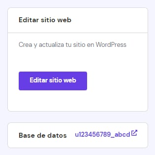 La opción para activar las copias de seguridad diarias en WordPress → Vista general → Tablero principal